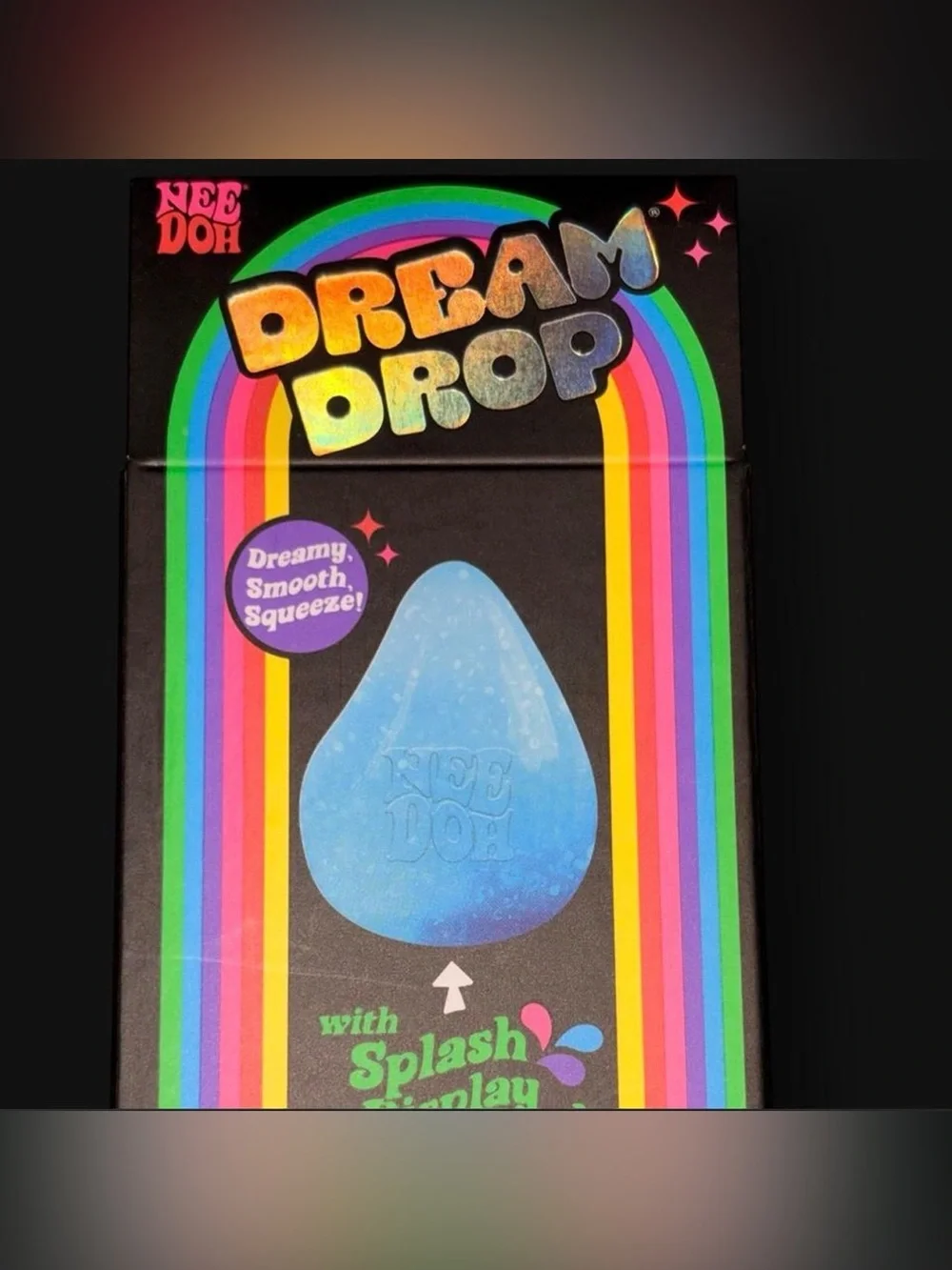NeeDoh Dream Drop Pink Stress Toy